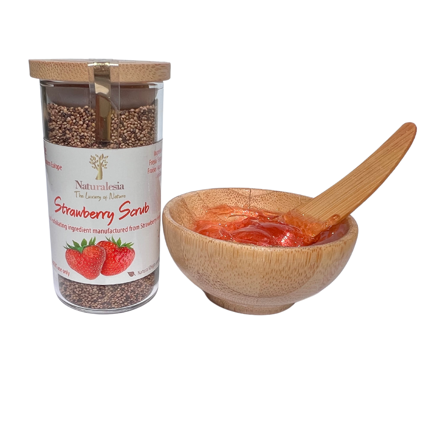 Strawberry Scrub Seeds / Erdbeer-Peeling-Samen