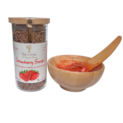 Strawberry Scrub Seeds / Erdbeer-Peeling-Samen