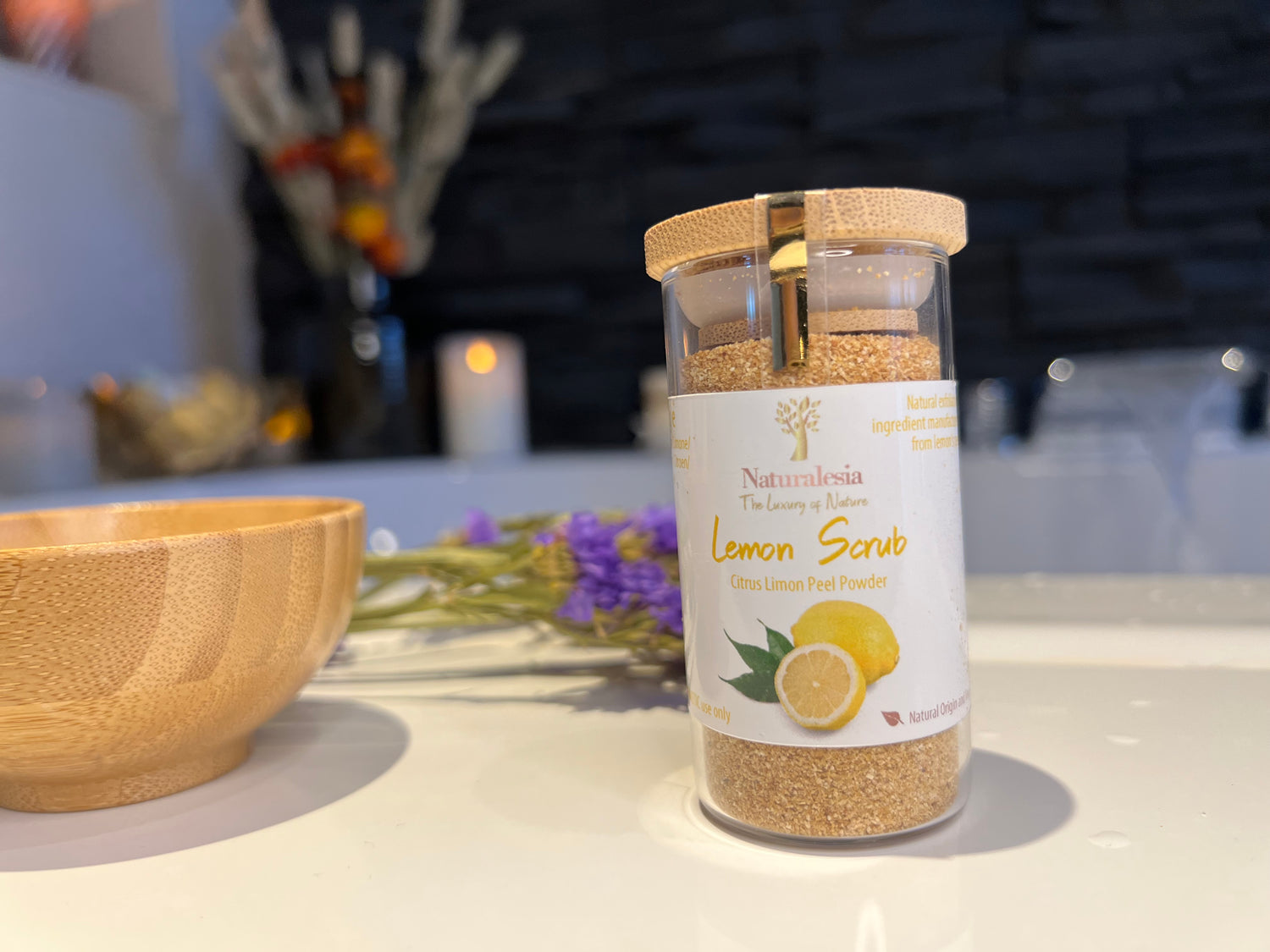 Lemon Scrub Powder / Zitronen-Peeling-Pulver